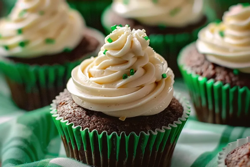 Baileys St. Patrick’s Day Cupcakes