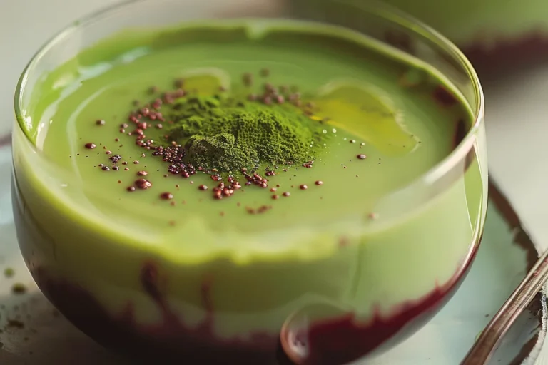 Matcha Panna Cotta