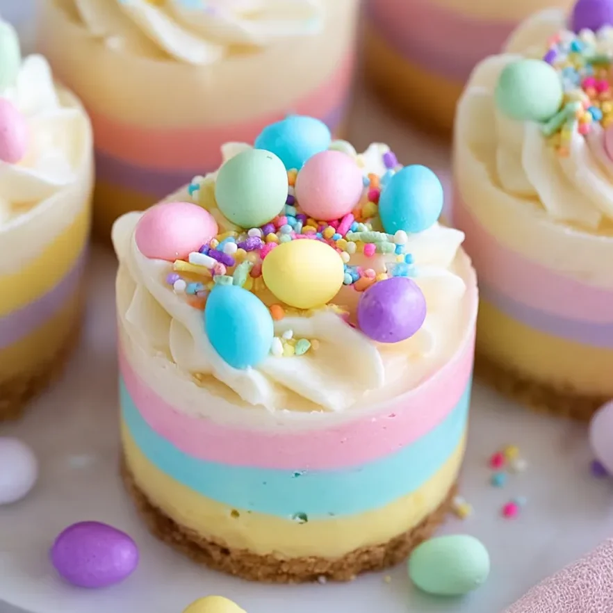 Easter No-Bake Mini Cheesecakes 5 174 easter no bake mini cheesecakes 4 6998ce9366056 edited