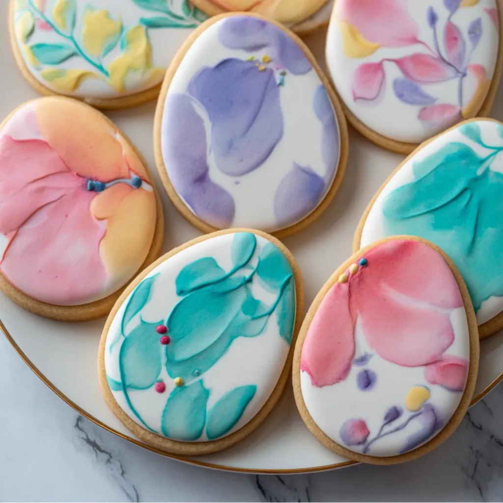 174 painted fondant egg cookies 1 6998d2c20c36e