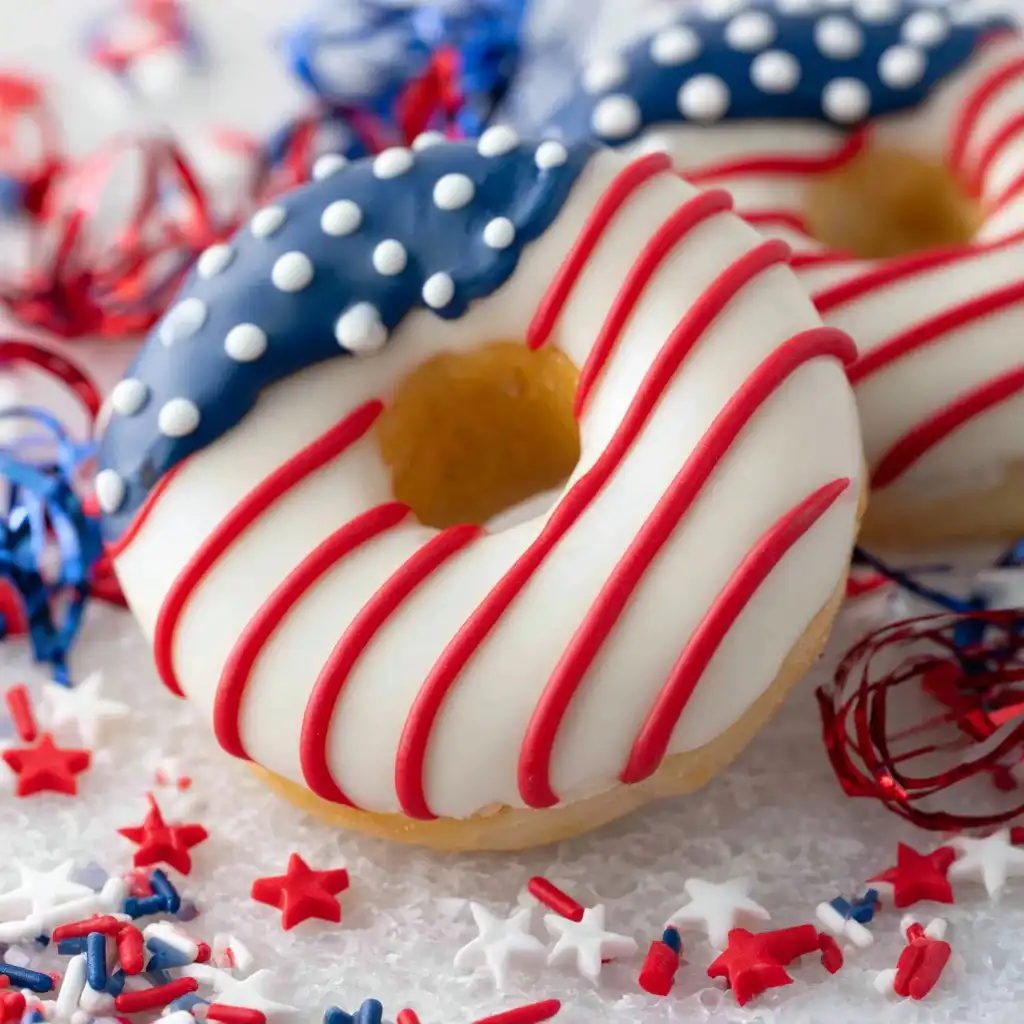 American Flag Donuts - featured image