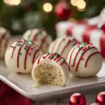 Christmas Tree Cake Truffles with Little Debbies cakes - featured image