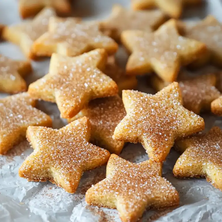 Spiced Christmas Shortbread Cookies - featured image
