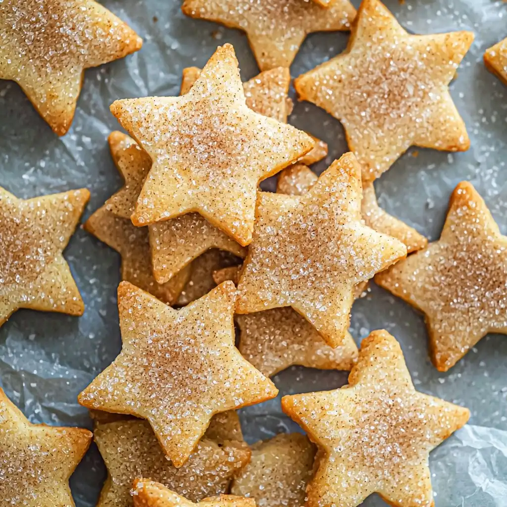 Spiced Christmas Shortbread Cookies - step by step
