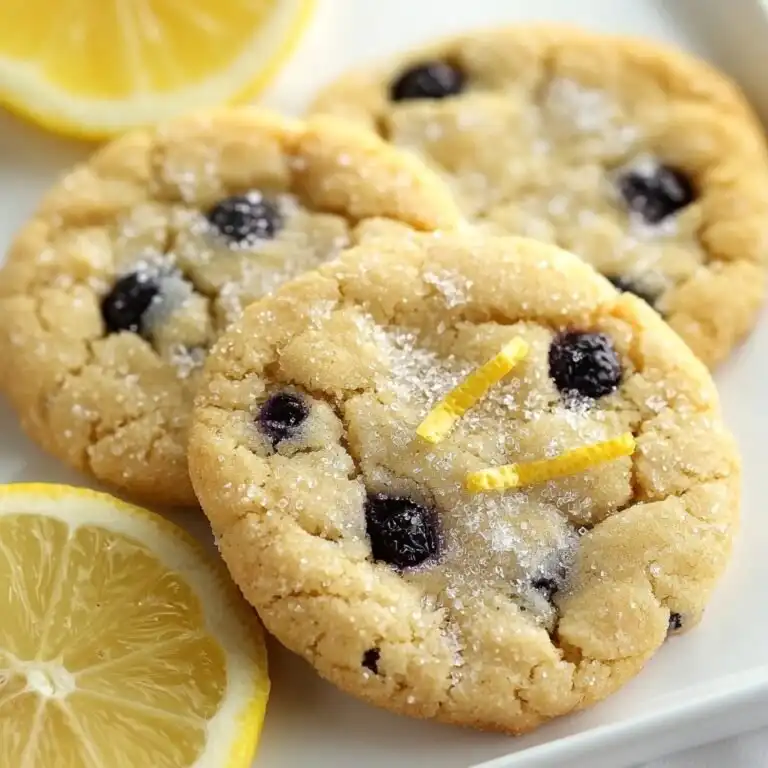Lemon Blueberry Cookies (Soft & Chewy) (Soft & Chewy) - featured image