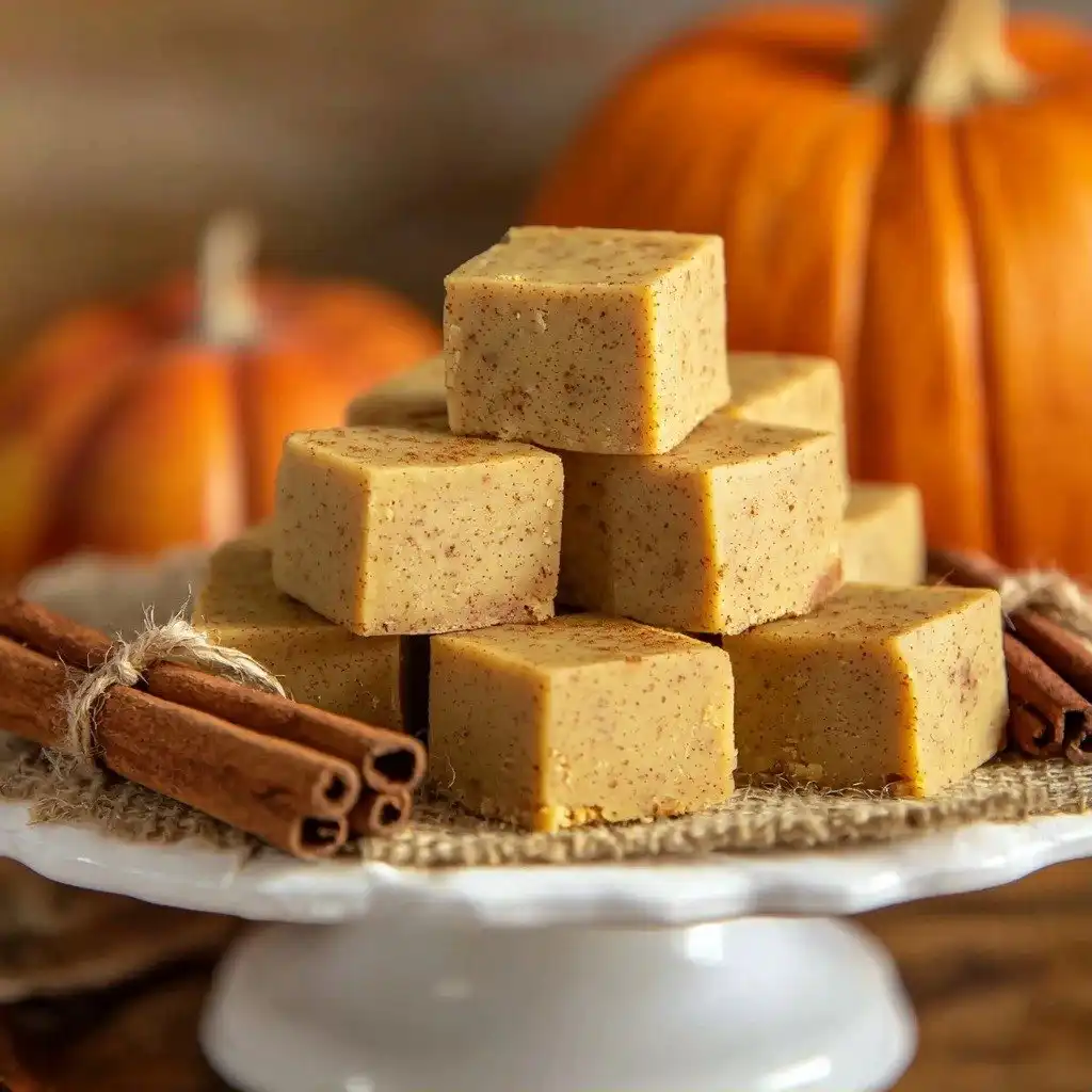 Pumpkin Fudge - step by step