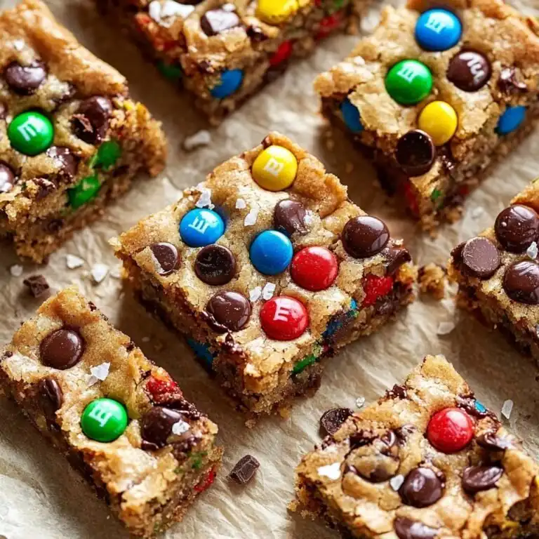 Monster Cookie Bars - featured image