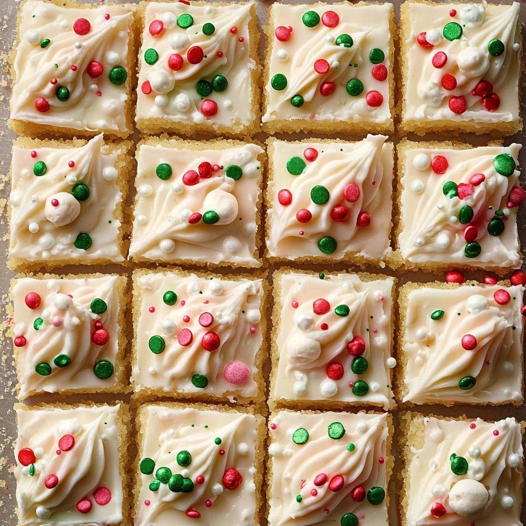 Sugar Cookie Cake - finished dish