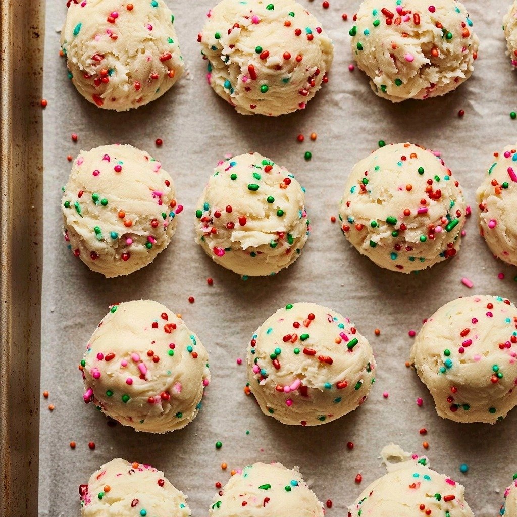 Sugar Cookie Cake - step by step