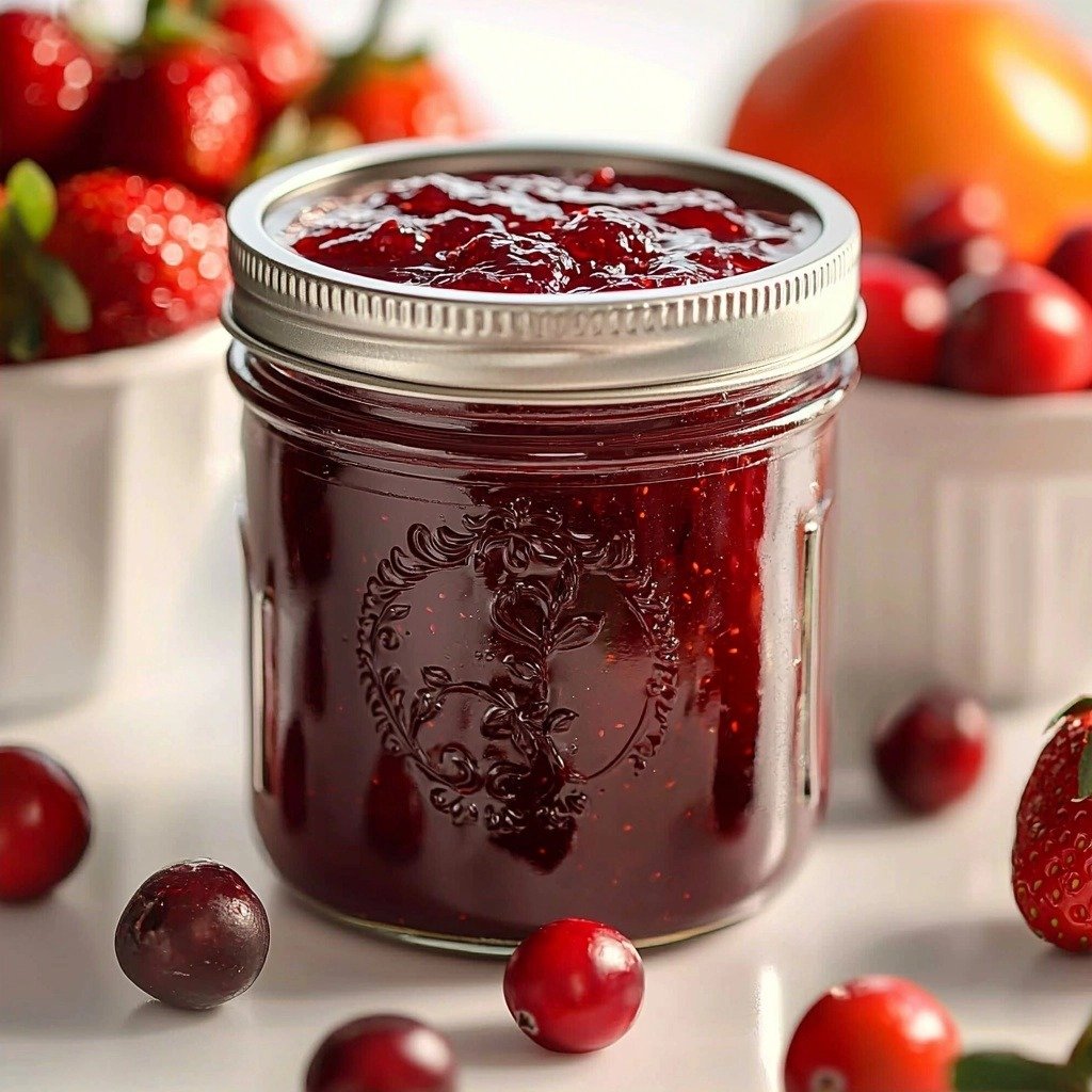 Christmas Jam for Canning - finished dish