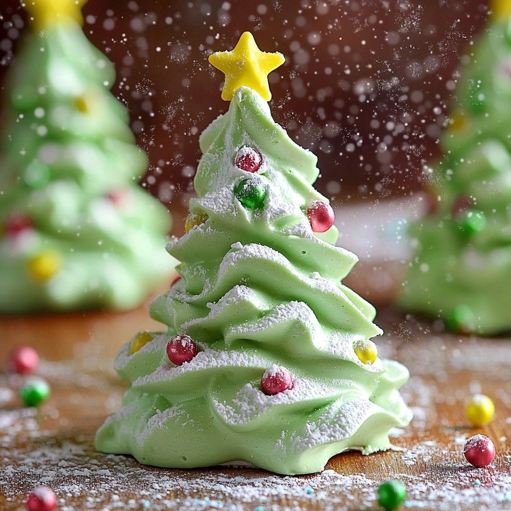 Christmas Tree Cookies - step by step