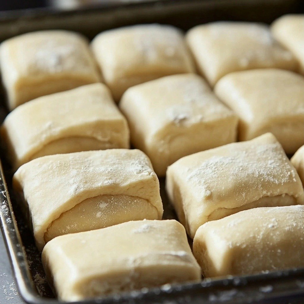 Texas Roadhouse Rolls - step by step