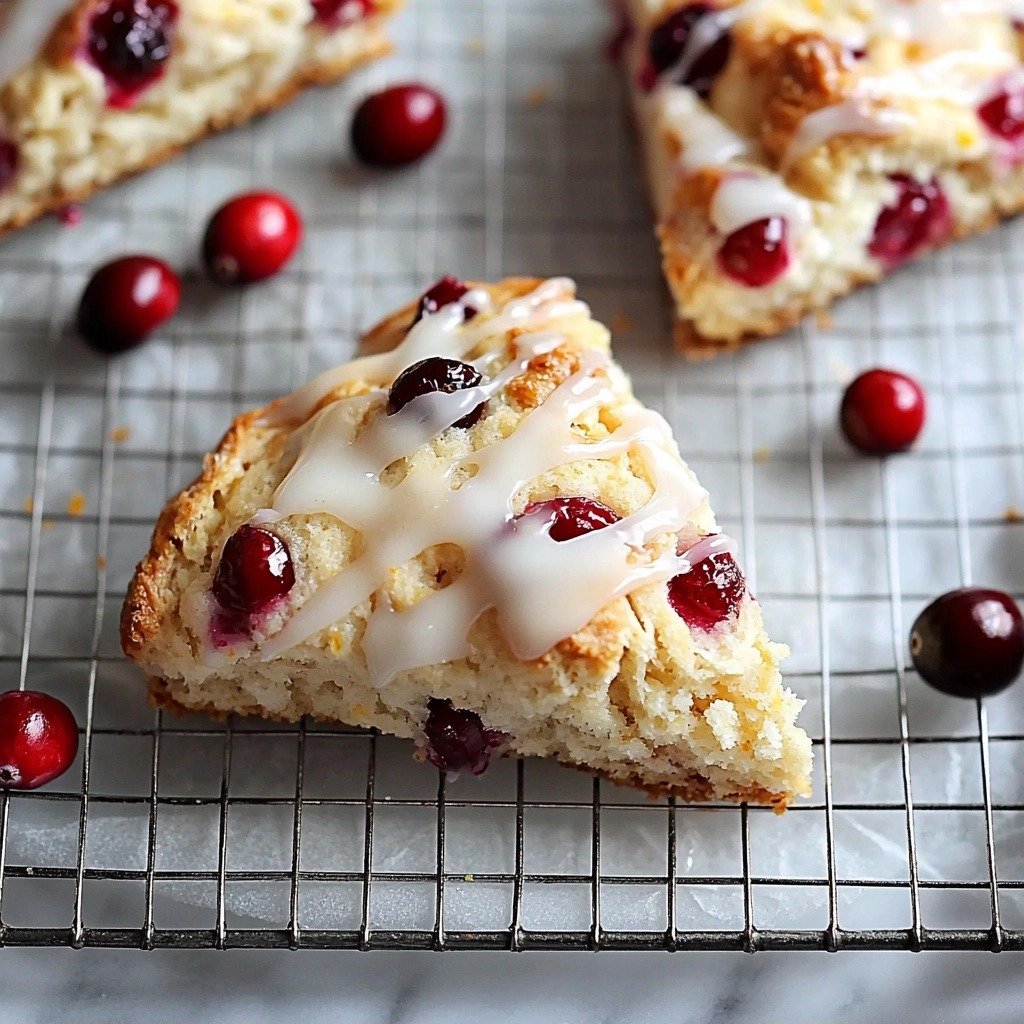 Starbucks Cranberry Orange Scones Copycat Recipe - step by step