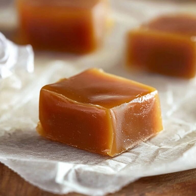 Soft, Buttery Homemade Caramels - featured image