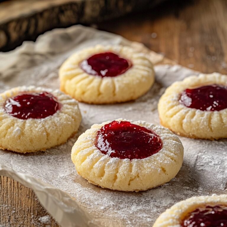 Lemon Cookies with Raspberry Curd - featured image