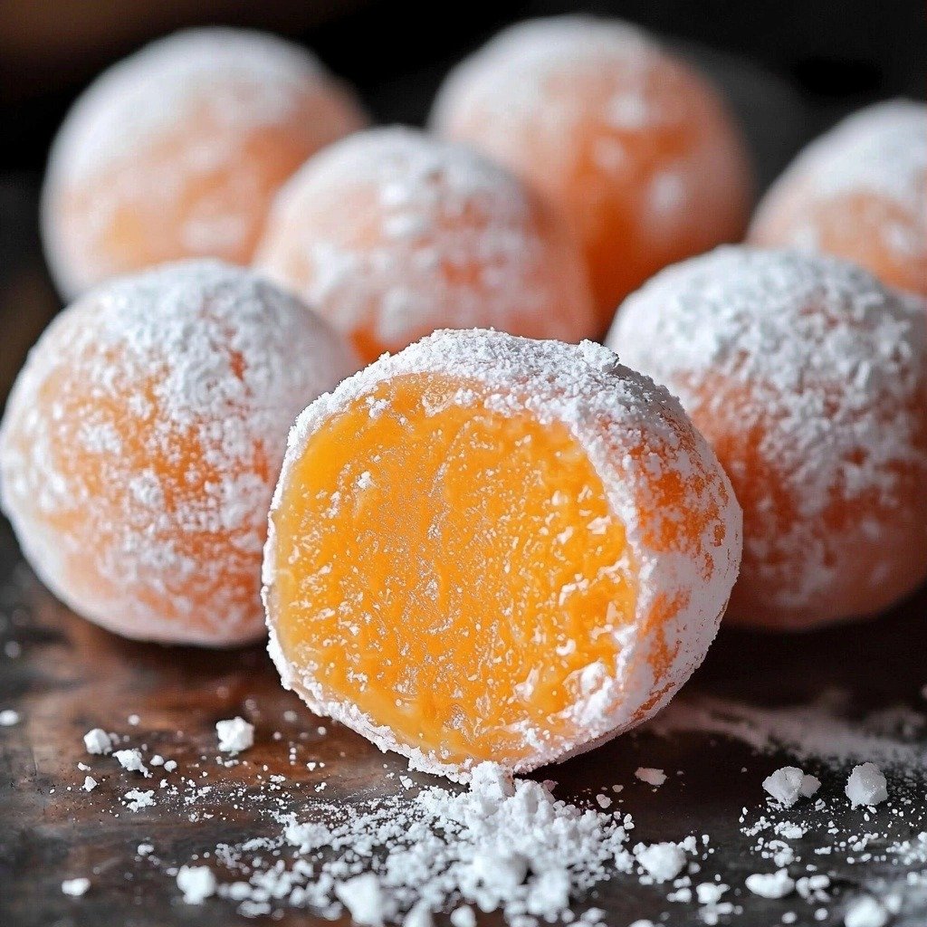 Orange Creamsicle Truffles - step by step