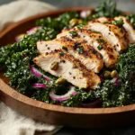 Easy Lemon Chicken Kale Salad - featured image