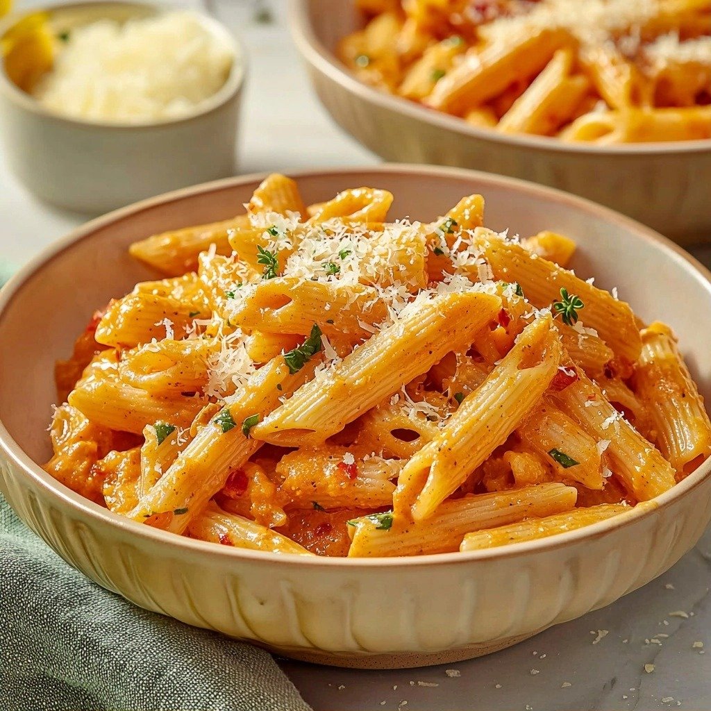 Quick Pasta Alla Vodka - step by step
