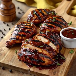Quick Grilled BBQ Chicken - featured image