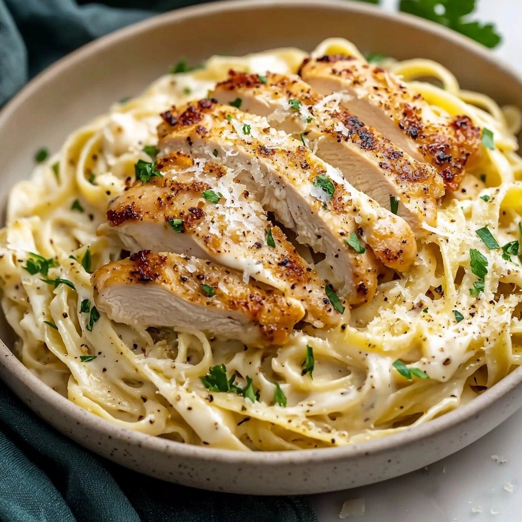 Buttery Garlic Parmesan Chicken Alfredo 13 Buttery Garlic Parmesan Chicken Alfredo