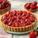 Delicious Strawberry Pie with Graham Cracker Crust - featured image