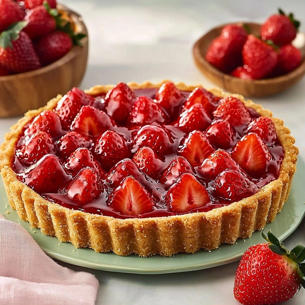 Delicious Strawberry Pie with Graham Cracker Crust 12 Delicious Strawberry Pie with Graham Cracker Crust