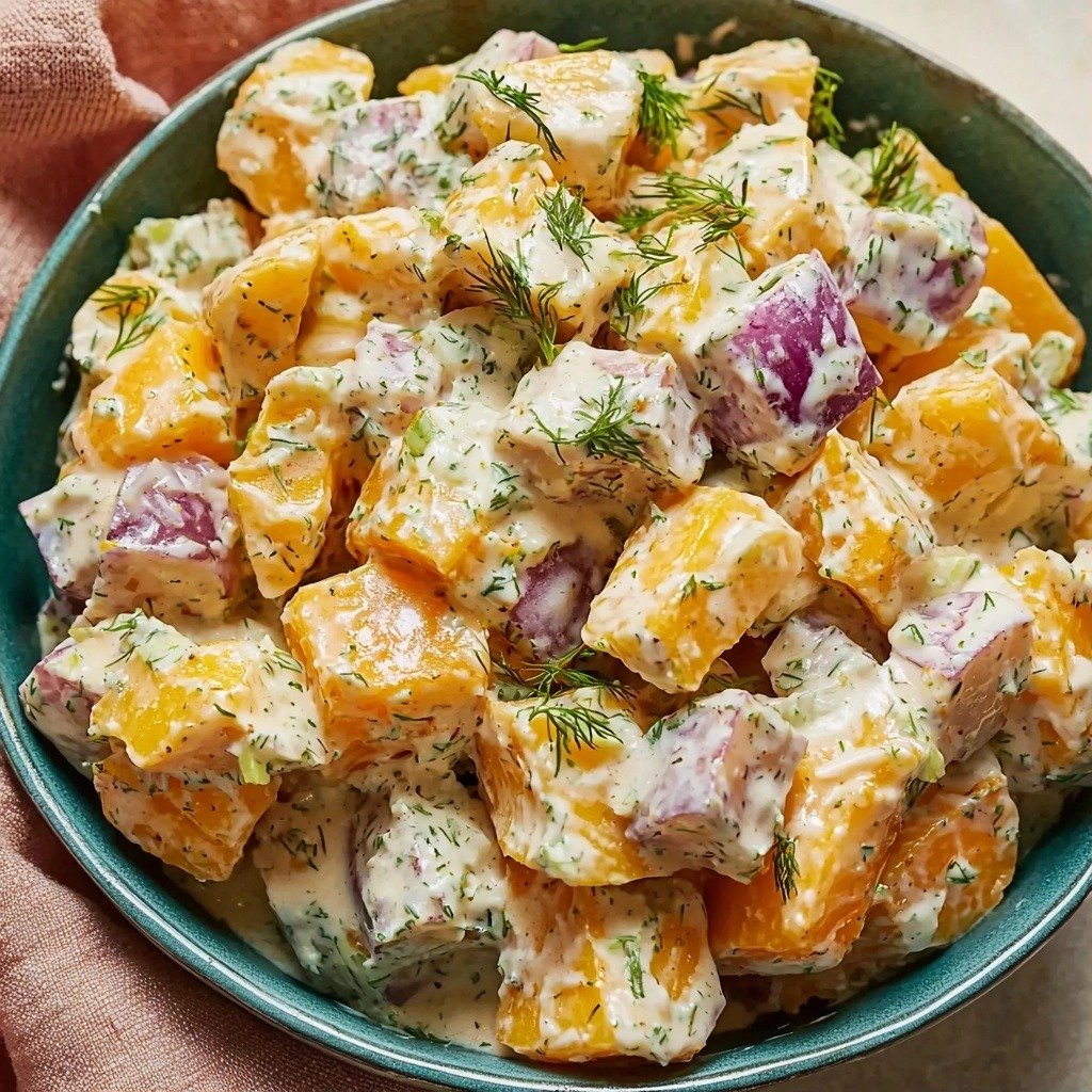 Jamaican Potato Salad - step by step