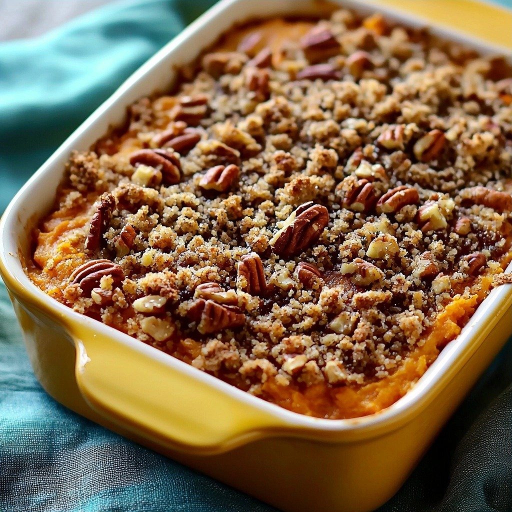 Ruth Chris Sweet Potato Casserole - step by step