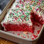 Christmas Jello Poke Cake