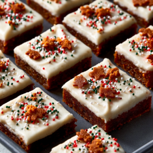 Gingerbread Cookie Bars