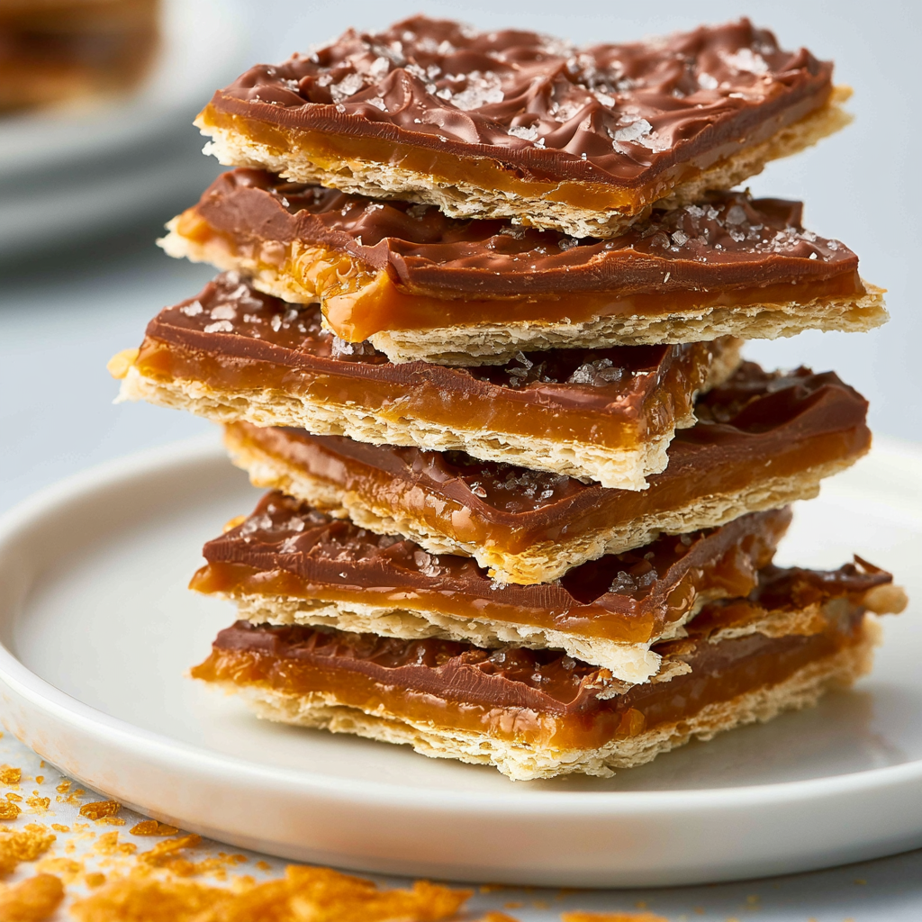 Saltine Cracker Candy (aka Christmas Crack) - step by step